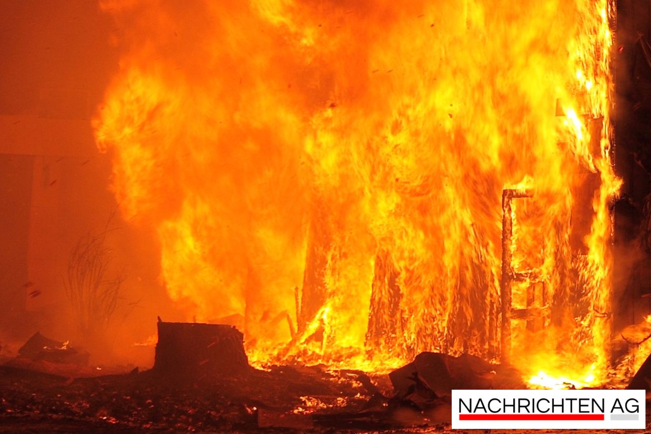 Großbrand in Nußdorf-Debant: Notfallalarm für Lienzer Becken ausgelöst!